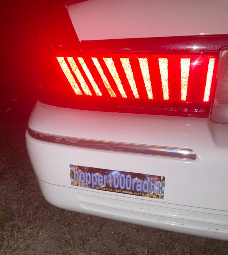 hopper1000radio bumper sticker